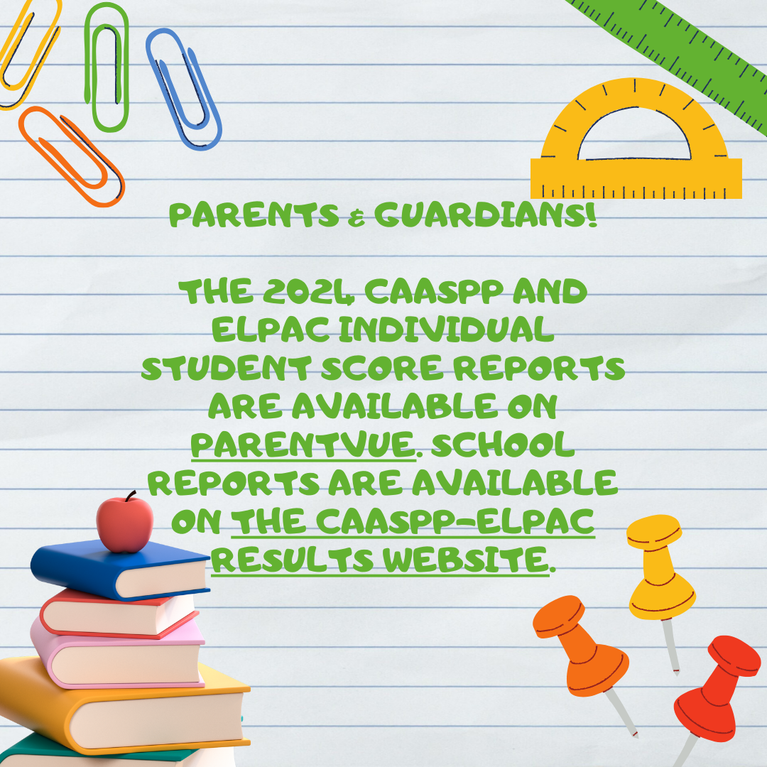 2024 CAASPP & ELPAC Reports Info